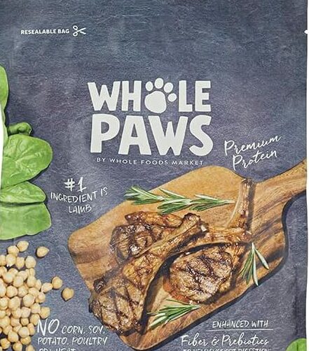 Top whole paws dog food